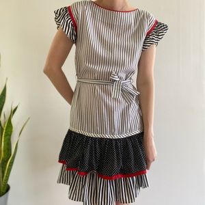 Vintage Ruffle Dress